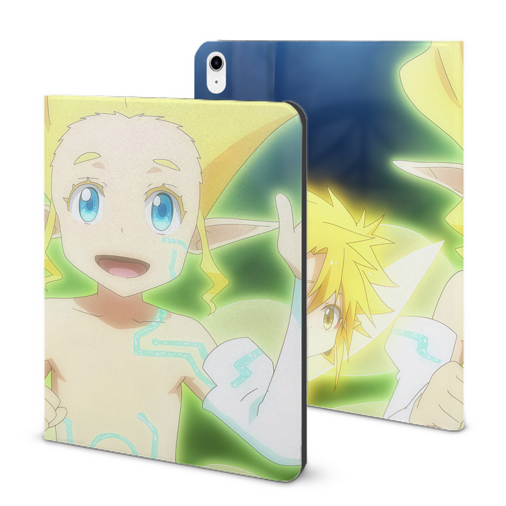 （画像用） 転スラ Regarding Reincarnated to Slime IPad ケース ブック型 PUレザー TPU 耐衝撃 軽量 薄型 ペン収納なし 全面保護 IPad 各モデル対応